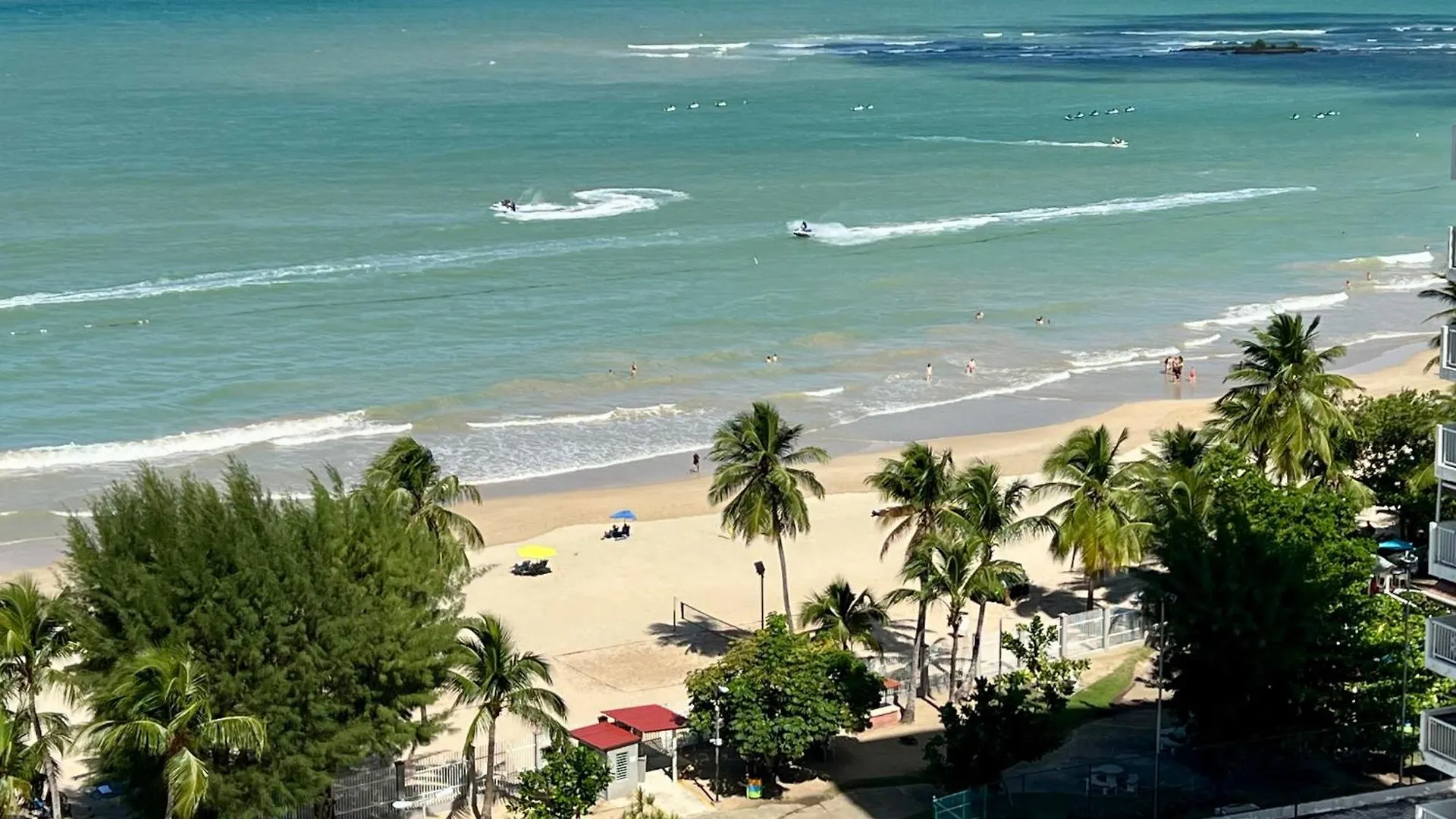 Ocean View Apt On Isla Verde In A 14Th Floor San Juan Apartment